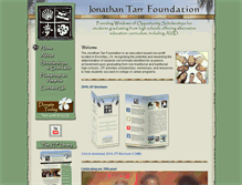 Tablet Screenshot of jonathantarrfoundation.org